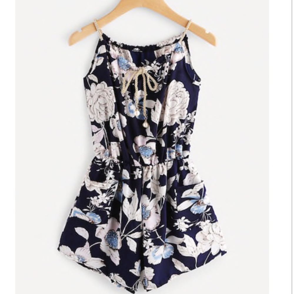 Boho Floral Romper